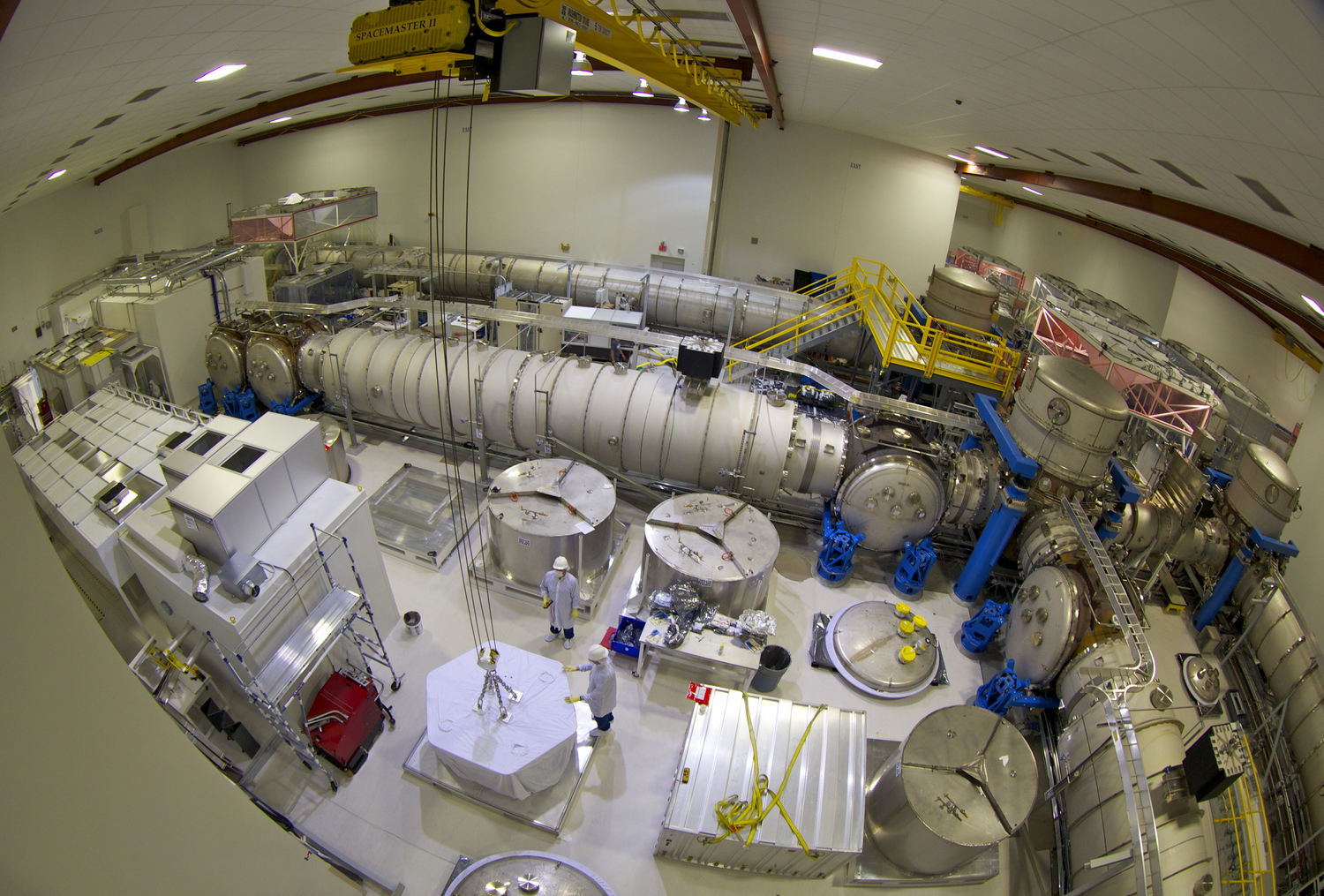LIGO laser and vacuum equipment area
