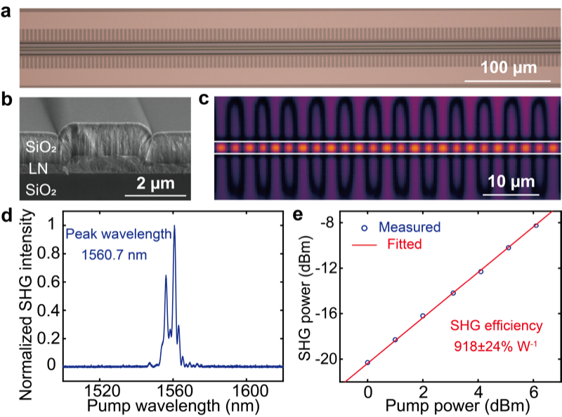 Thin-film lithium niobate waveguide squeezer concept